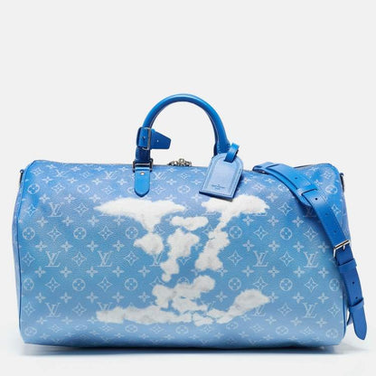 Louis Vuitton Blue Clouds Keepall 50 – Brand New Virgil Abloh Limited Edition