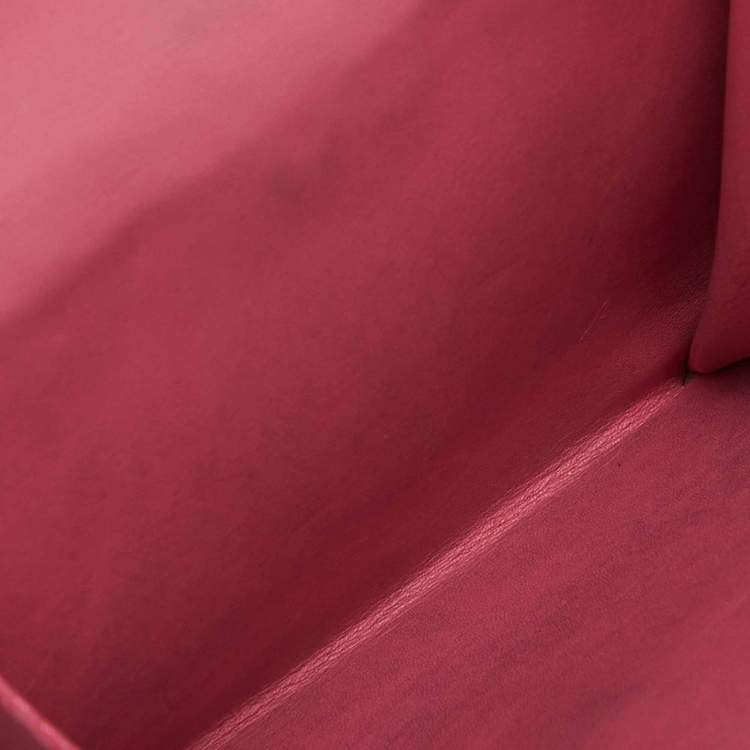 Louis Vuitton Framboise Vernis Monogram Elise Wallet