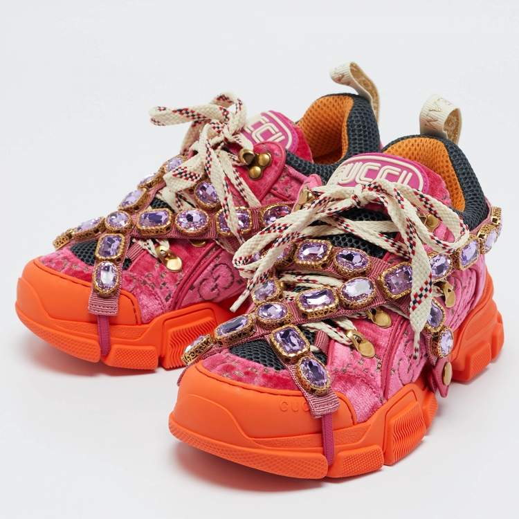 Gucci Pink Sneakers – Size 35