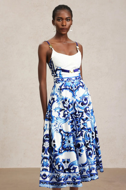 Midnight in Mykonos Skirt Set