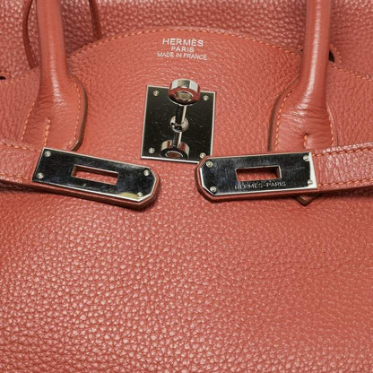 Hermès Sanguine Taurillon Clémence Leather Birkin 35 Bag