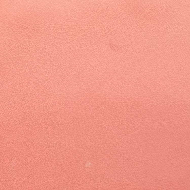 Chanel Pink Chevron Patent Leather Jumbo Flap Bag