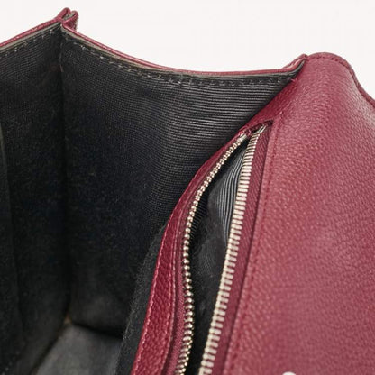 Dior Large Burgundy Shoulder Bag