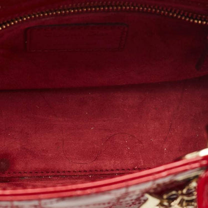 Dior Small Lady Dior Tote in Red