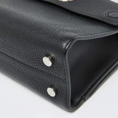 Dior Black Grained Leather Mini Diorever