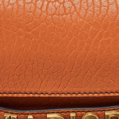 Dior J’Adior Chain Flap Bag in Orange