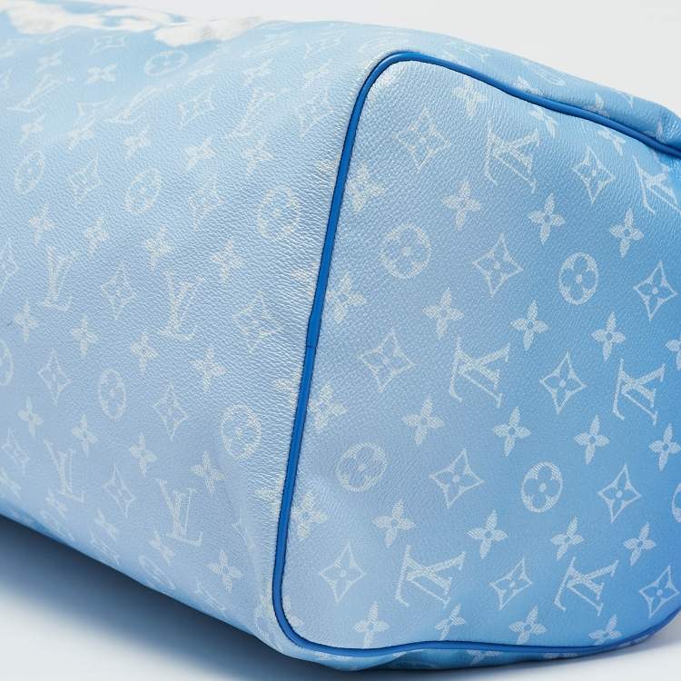 Louis Vuitton Blue Clouds Keepall 50 – Brand New Virgil Abloh Limited Edition