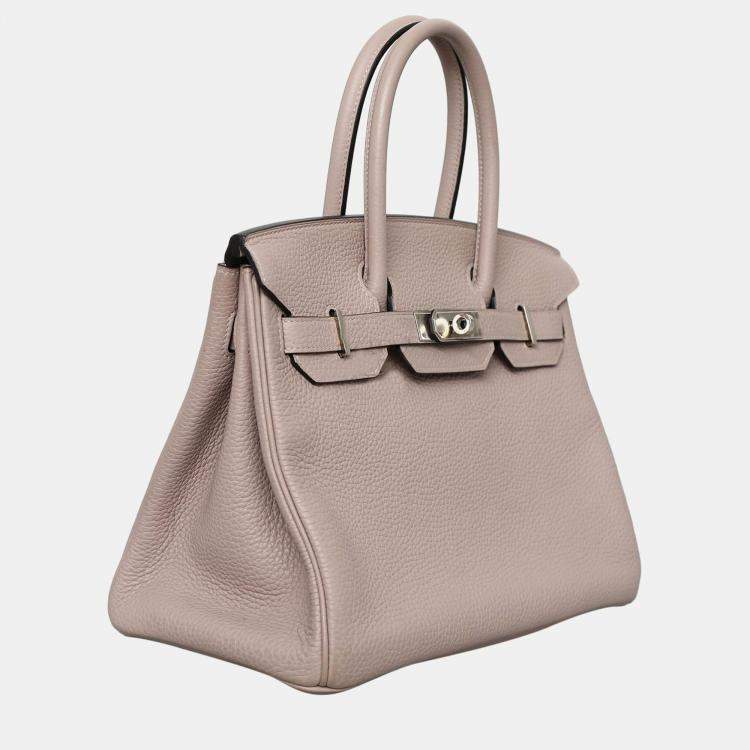 Hermès Birkin 30 - Glycine Clemence Leather