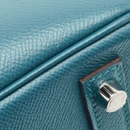 Hermès Birkin 30 Bleu De Galice Epsom Leather