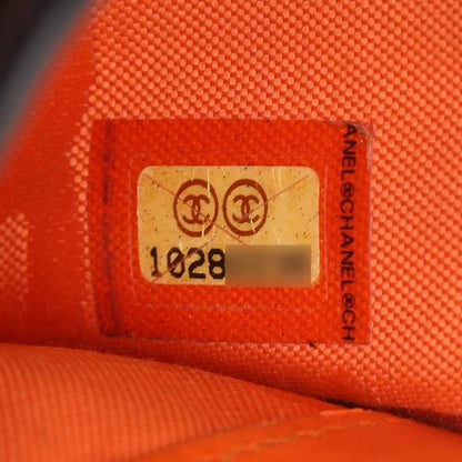 Chanel Brown Quilted Leather Cambon Ligne Compact Wallet