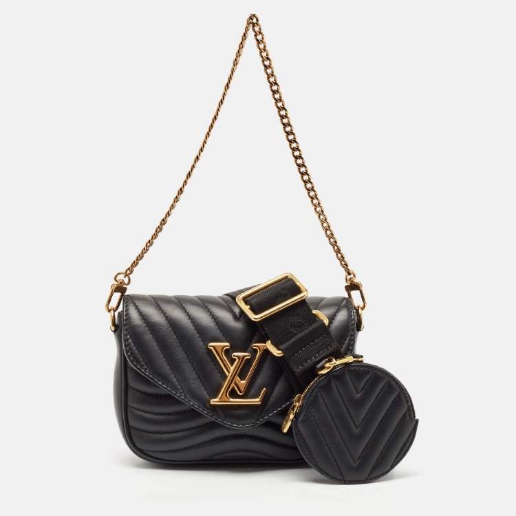 Louis Vuitton New Wave Multi Pochette – Black Quilted Leather