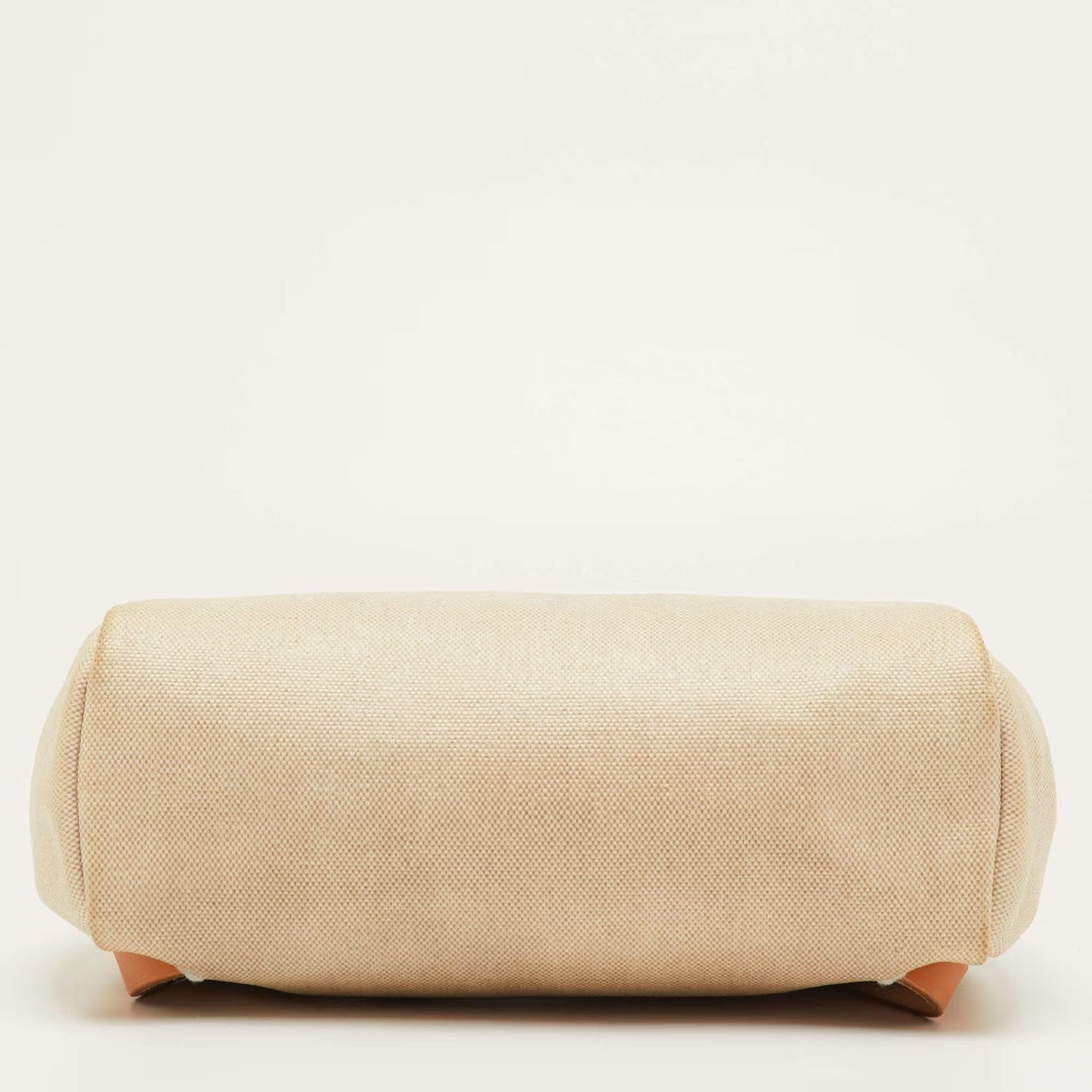 Hermès Ecru/Natural Toile Canvas and Vache Leather Herbag 2-in-1 Backpack