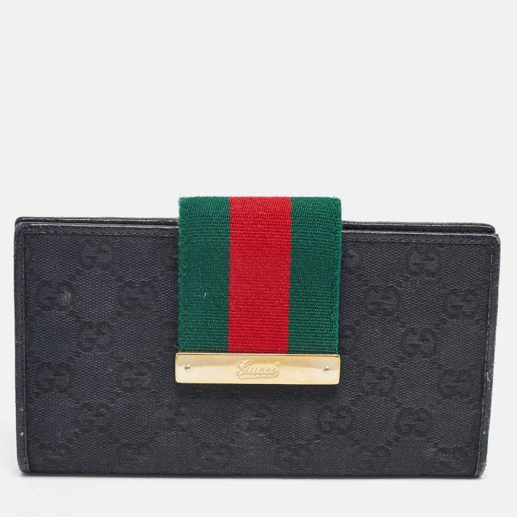 Gucci GG Canvas Wallet