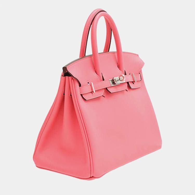 Hermès Birkin 25 Bag in Rose Azalée Swift Leather