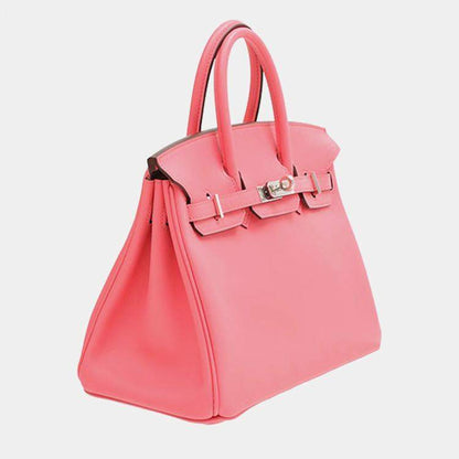 Hermès Birkin 25 Bag in Rose Azalée Swift Leather