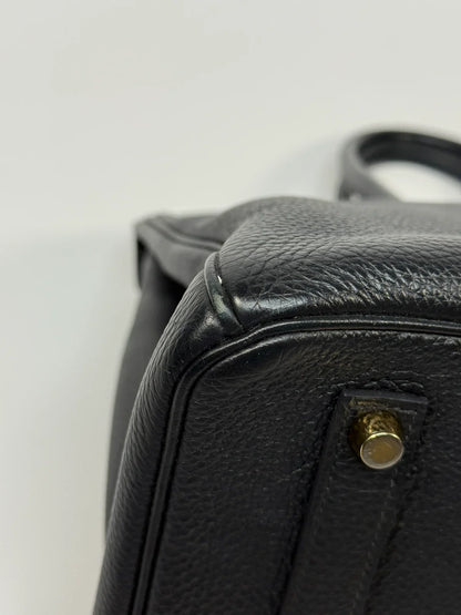 HERMÈS BIRKIN 35 BLACK TOGO LEATHER WITH GHW