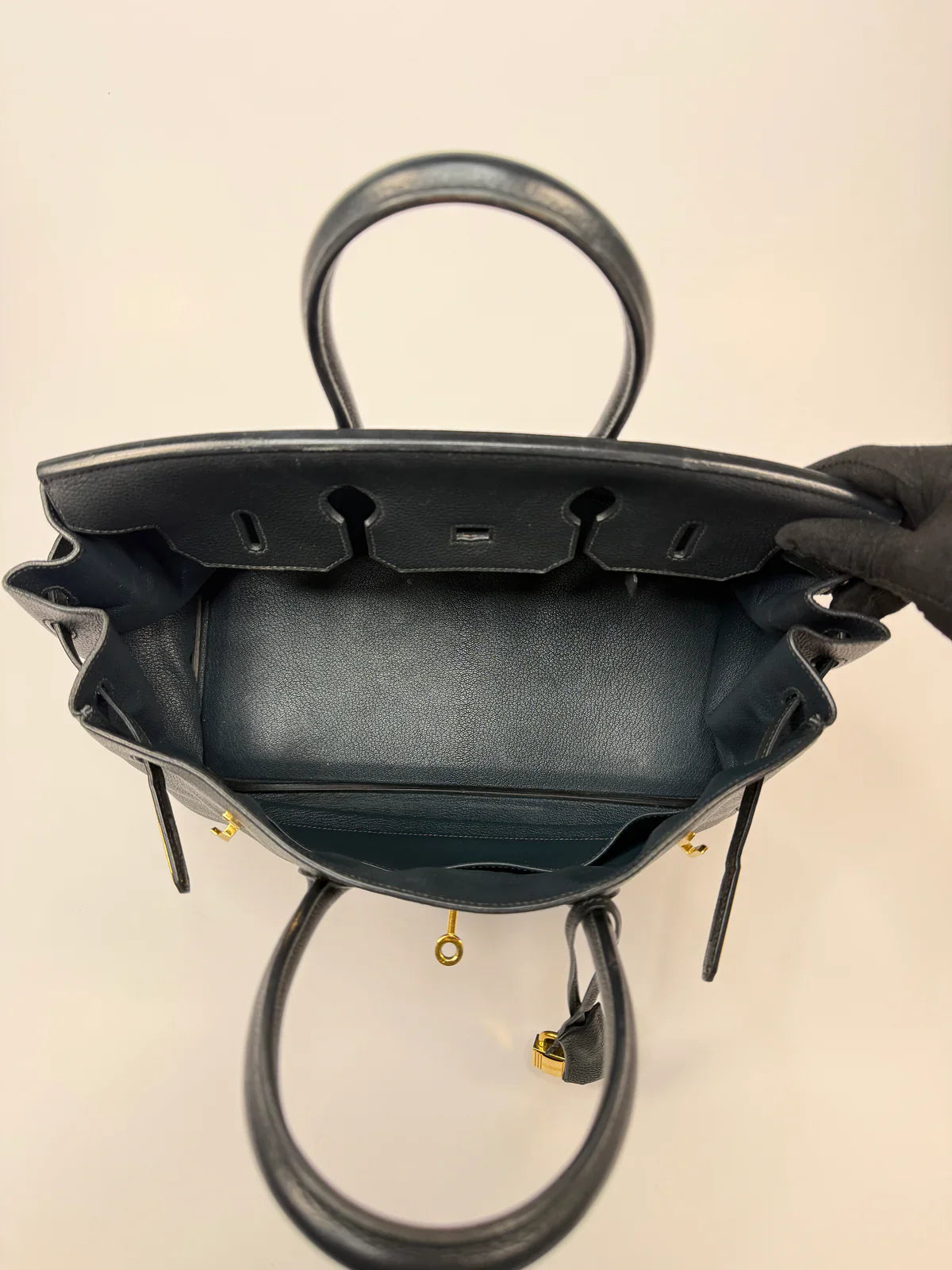 HERMÈS BIRKIN 35 BLACK TOGO LEATHER WITH GHW