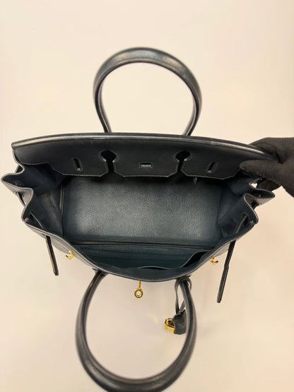 HERMÈS BIRKIN 35 BLACK TOGO LEATHER WITH GHW