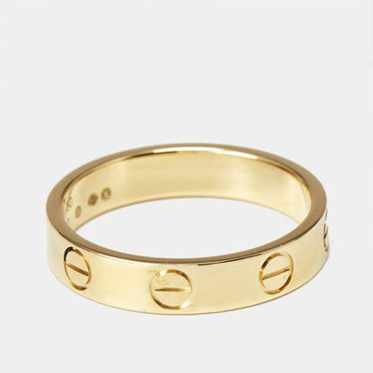 Cartier Love 18k Yellow Gold Ring Size 50