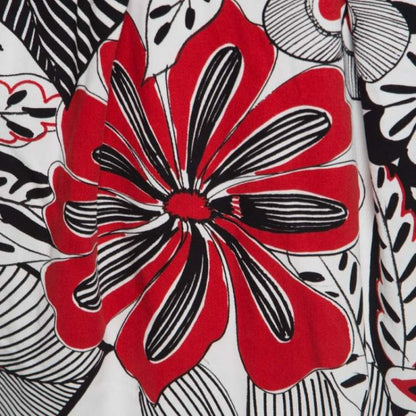 Dolce & Gabbana Multicolor Floral High Waist Cotton Skirt – Size S