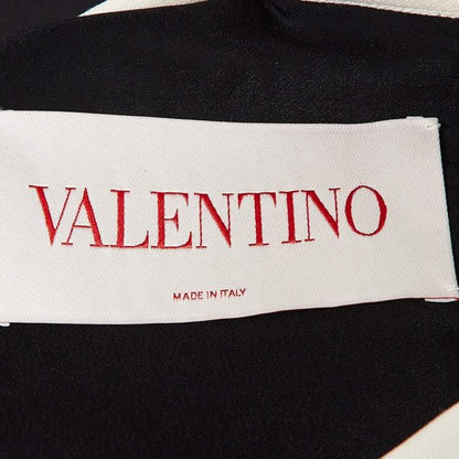 Valentino Black Wool Stud Button Detail Short Dress – Size M – Brand New