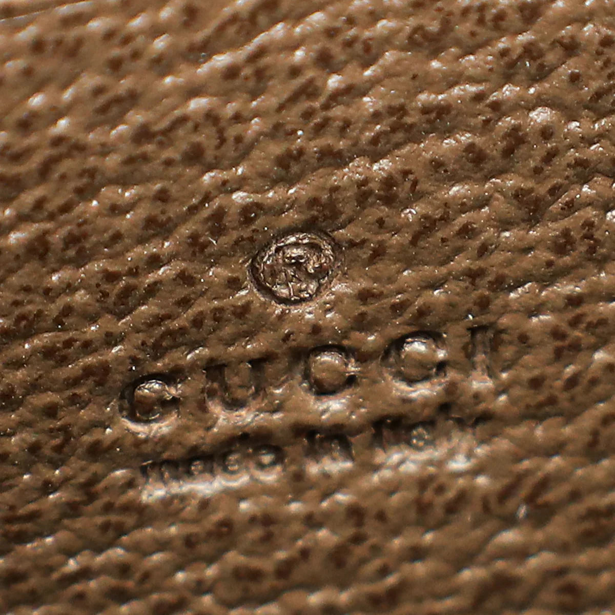 Gucci Ebony GG Guccissima Blondie Medium Chain Wallet