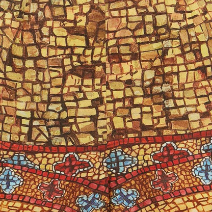 Dolce & Gabbana Multicolor Printed Crepe Trousers – Size M