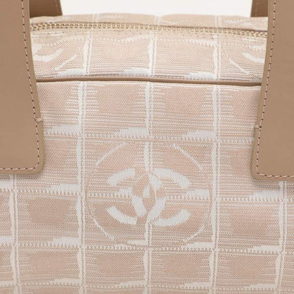 Chanel Beige Nylon CC Travel Line Bowler Bag – Authentic Pre-Loved
