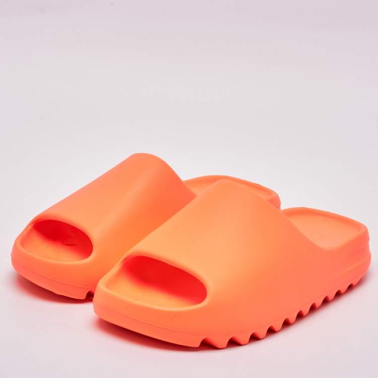 Yeezy x Adidas Enflame Orange Slides – Size 43 – Brand New
