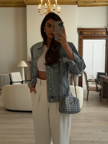 GUCCI GG MARMONT MATELASSE CAMERA BAG