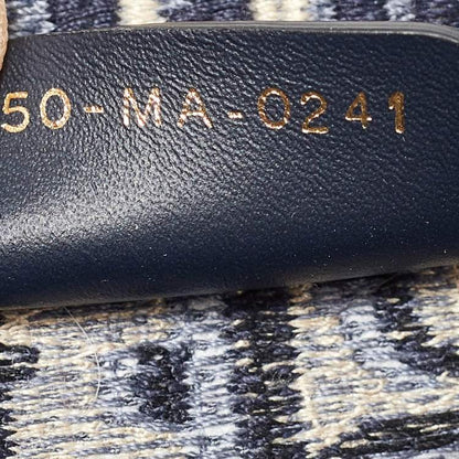 Dior Navy Blue Oblique Medium Book Tote