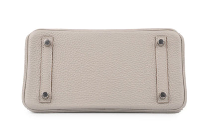 Hermès Birkin 25 Togo Gris Perle PHW