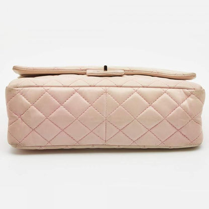 Chanel Pink Ombre Quilted Leather Reissue 2.55