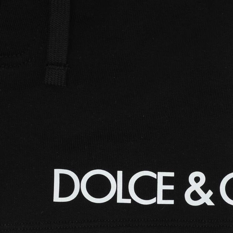 Dolce & Gabbana Baby Black Logo Knit Shorts – Size 6-9 Months (Brand New)