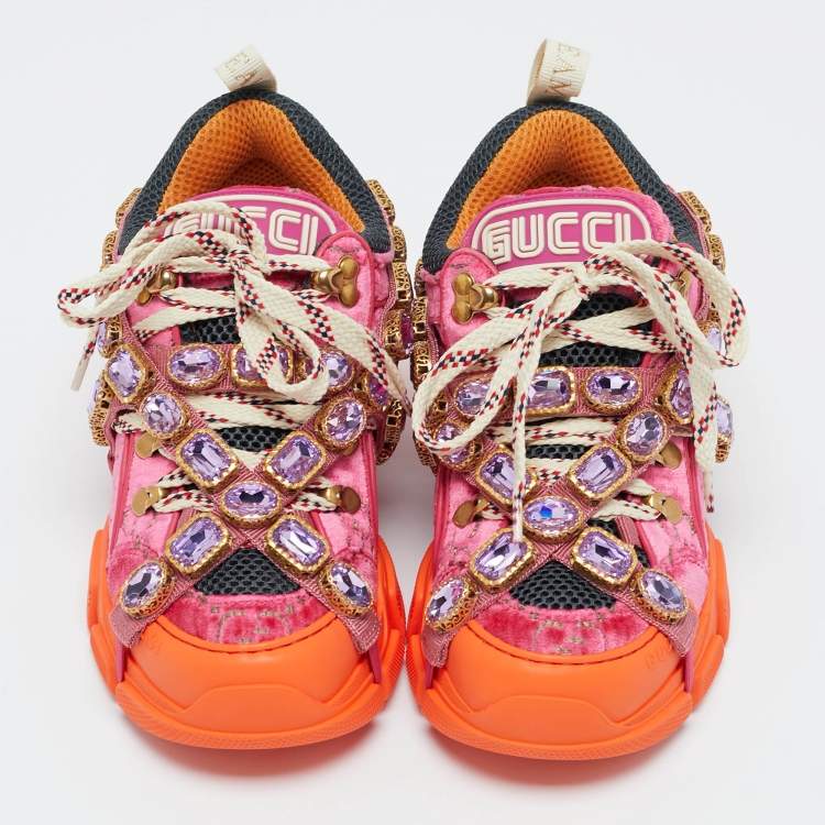 Gucci Pink Sneakers – Size 35