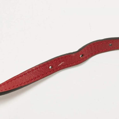 Gucci Red Leather Flap Wallet on Strap