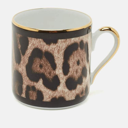 Dolce & Gabbana Leopard Espresso Cup & Saucer Set