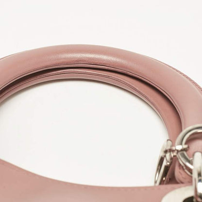 Dior Medium Dusty Pink Leather Diorissimo Shopper Tote
