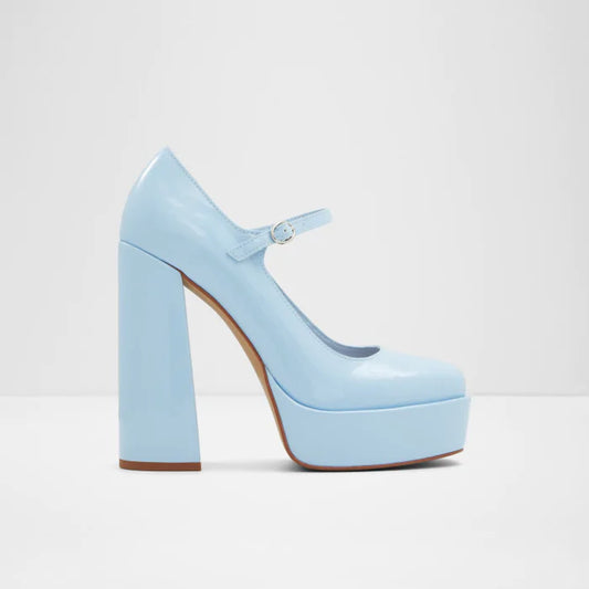 ALDO Powder Blue Patent Heels – Sizes 36 to 41