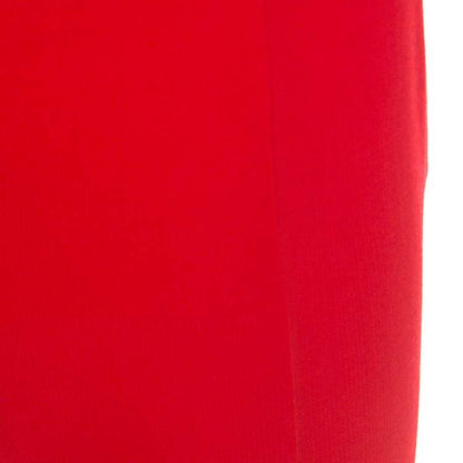 Valentino Red Wool Crepe Tailored Trousers – Size M