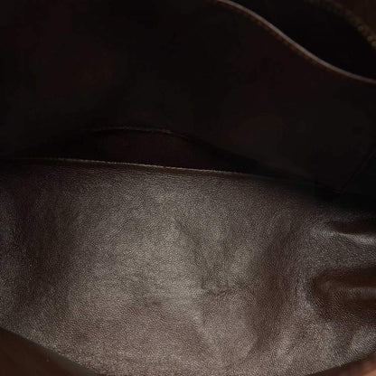 Chanel Dark Brown Quilted Leather CC Bag