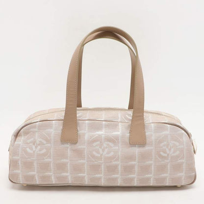 Chanel Beige Nylon CC Travel Line Bowler Bag – Authentic Pre-Loved