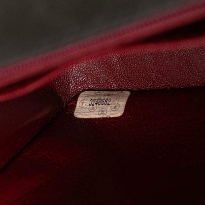 Chanel Black Lambskin Parent & Child Kelly Top Handle Set