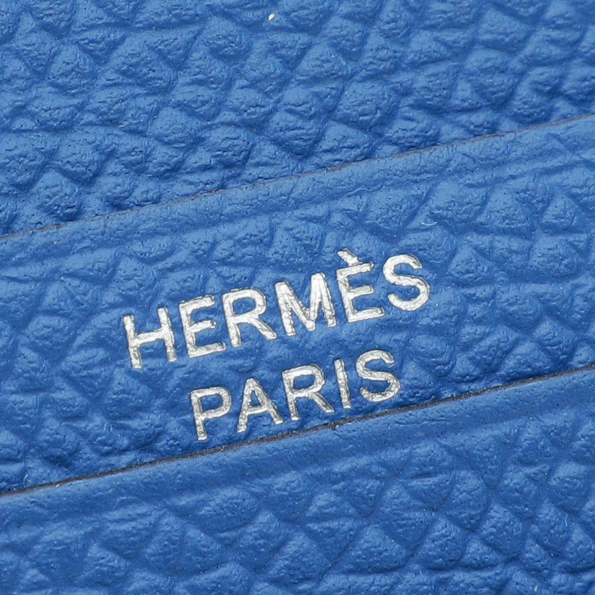 Hermès Béarn Wallet in Bleu France Epsom Leather