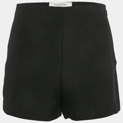 Valentino Black Wool Blend Shorts – Size S
