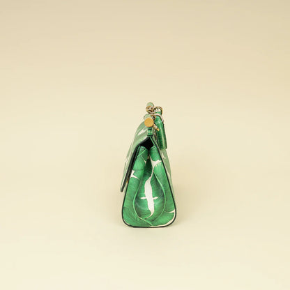 Dolce & Gabbana Miss Sicily Small Bag Banana Leaf Print