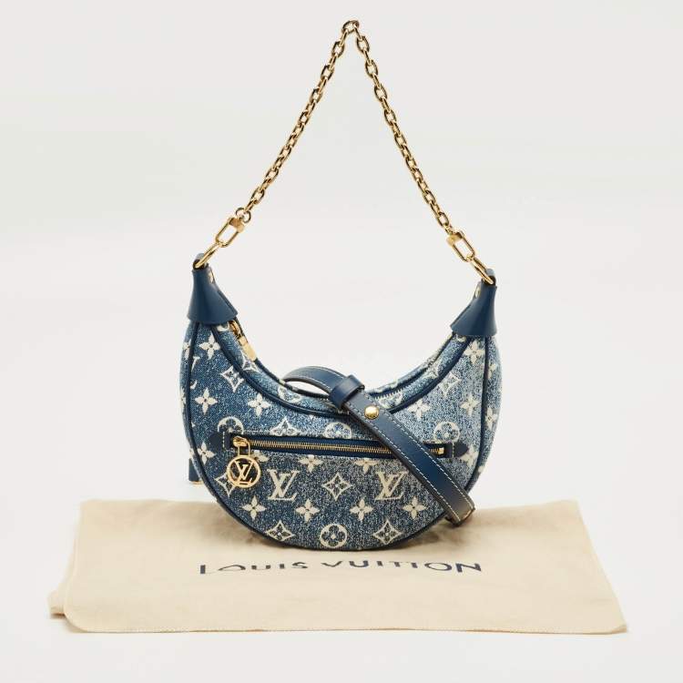 Louis Vuitton Bleu Monogram Denim Loop Bag
