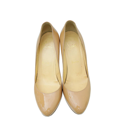 Christian Louboutin Nude New Simple Pumps – Size 38