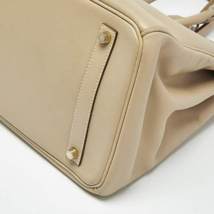 Hermès Birkin 35 Beige Swift Leather Bag