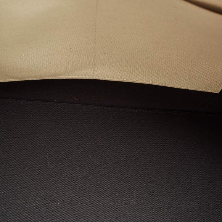 Valentino Garavani VLTN White & Black Canvas Tote Bag